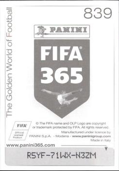 2015-16 Panini FIFA 365 The Golden World of Football Stickers #839 Marcelo Zalayeta Back