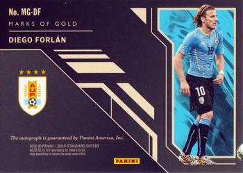 2019-20 Panini Gold Standard - Marks of Gold Fine #MG-DFO Diego Forlan Back