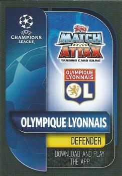 2019-20 Topps Match Attax UEFA Champions League International #LYO 5 Leo Dubois Back