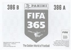 2020 Panini FIFA 365 Grey #386 Raed el Fadee / Fedi Ben Choug Back