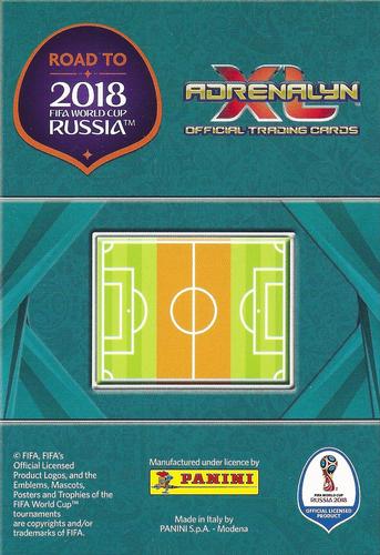 2017 Panini Adrenalyn XL Road to 2018 World Cup - XXL Limited Edition #NNO Wesley Sneijder Back