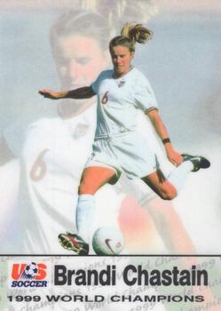 1999 Roox U.S. Women's National Team Premier Edition #910248TS Brandi Chastain Front