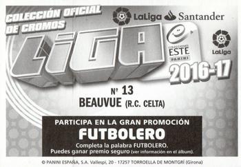 2016-17 ESTE Spanish Liga #205 Beauvue Back
