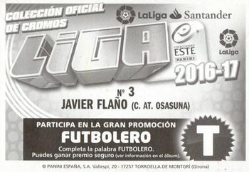 2016-17 ESTE Spanish Liga #463 Javier Flaño Back