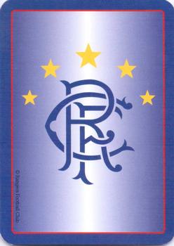 2004-05 Carta Mundi Rangers Football Club Playing Cards #2♥ Eric Caldow Back