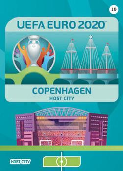 2020 Panini Adrenalyn XL UEFA Euro 2020 Preview #18 Copenhagen Front