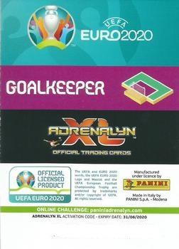 2020 Panini Adrenalyn XL UEFA Euro 2020 Preview #317 Robin Olsen Back