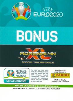 2020 Panini Adrenalyn XL UEFA Euro 2020 Preview #333 Line-Up Back