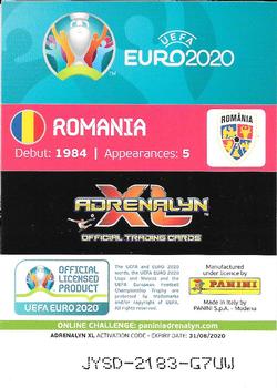 2020 Panini Adrenalyn XL UEFA Euro 2020 Preview #463 Romania Back