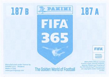 2020 Panini FIFA 365 Blue - 442 Sticker Version #187 Daniel Caligiuri / Weston McKennie Back