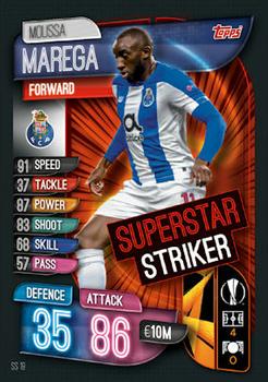 2019-20 Topps Match Attax UEFA Champions League UK Extra - Superstar Striker #SS19 Moussa Marega Front