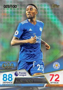 2018 Topps Match Attax Ultimate - Green #54 Wilfred Ndidi Front
