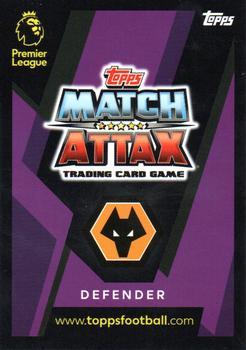 2018 Topps Match Attax Ultimate - Green #97 Willy Boly Back