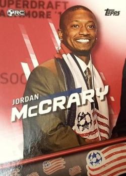 2016 Topps MLS - Red #32 Jordan McCrary Front