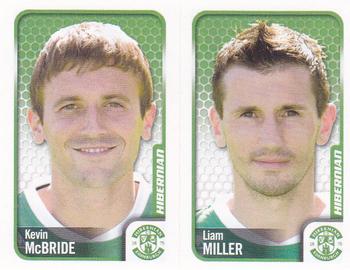 2010 Panini Scottish Premier League Stickers #272 / 274 Kevin McBride / Liam Miller Front