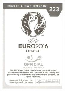 2015 Panini Road to UEFA Euro 2016 Stickers #233 William Carvalho Back