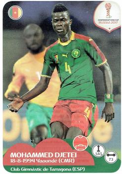 2017 Panini FIFA Confederations Cup Russia #159 Mohammed Djetei Front