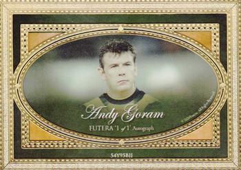 2020 Futera Unique World Football - 1-of-1 Autographs 24KT #NNO Andy Goram Front
