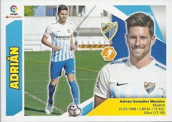 2017-18 Panini LaLiga Santander Este Stickers #499 Adrián Gonzalez Front