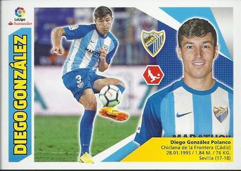 2017-18 Panini LaLiga Santander Este Stickers #510 Diego Gonzalez Front