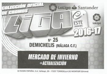 2016-17 ESTE Spanish Liga - Mercado de Invierno #25 Martin Demichelis Back