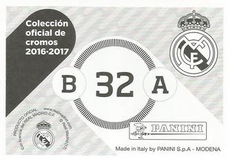 2016-17 Panini Real Madrid Stickers #32 Luka Modrić / Asensio Back