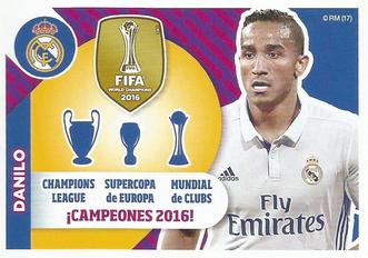2016-17 Panini Real Madrid Stickers #153 Danilo Front