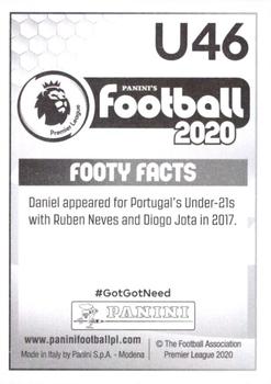 2019-20 Panini Football 2020 - Transfer Update #U46 Daniel Podence Back