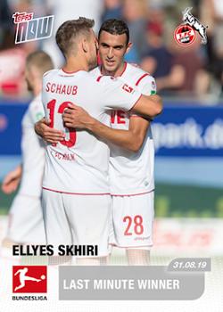 2019-20 Topps Now Bundesliga English #11 Ellyes Skhiri Front