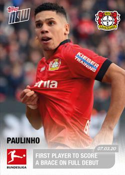 2019-20 Topps Now Bundesliga English #142 Paulinho Front