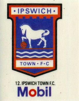 1983 Mobil Football Club Badges #12. Ipswich Town Badge Front