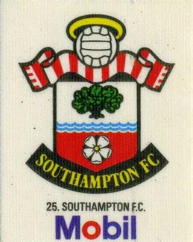 1983 Mobil Football Club Badges #25. Southampton Badge Front
