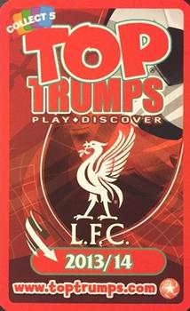 2013-14 Top Trumps Liverpool #NNO Luis Alberto Back