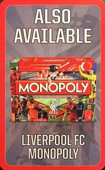 2015-16 Top Trumps Liverpool #NNO Advertisement Card Front