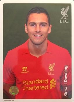 2012-13 Tin Concepts FC Legends Liverpool #NNO Stewart Downing Front