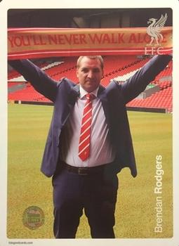 2012-13 Tin Concepts FC Legends Liverpool #NNO Brendan Rodgers Front