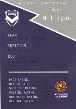 2014-15 Tap 'N' Play Football Federation Australia #NNO Mark Milligan Back