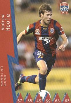 2014-15 Tap 'N' Play Football Federation Australia #NNO Andrew Hoole Front