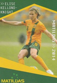 2014-15 Tap 'N' Play Football Federation Australia #NNO Elise Kellond-Knight Front