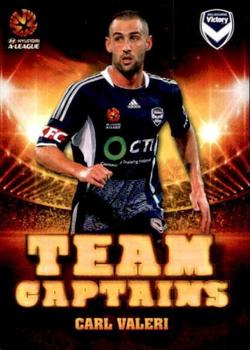 2015-16 Tap 'N' Play Football Federation Australia - Team Captains #TC-07 Carl Valeri Front