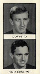 1958 D.C. Thomson Rover World Cup Footballers #14 Igor Netto / Nikita Simonyan Front
