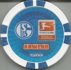 2010-11 Topps Bundesliga Chipz #182 Benedikt Howedes Back