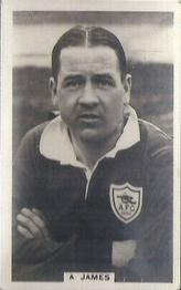 1936 Scerri's Cigarettes International Footballers #23. Alex James Front