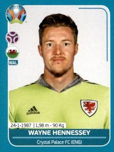 2020 Panini UEFA Euro 2020 International Stickers Preview #WAL7 Wayne Hennessey Front
