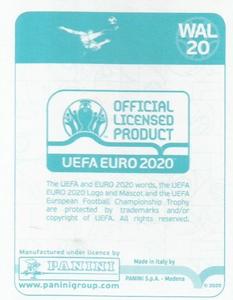 2020 Panini UEFA Euro 2020 International Stickers Preview #WAL20 Harry Wilson Back