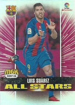 2017-18 Panini Megacracks LaLiga #106 Luis Suárez Front