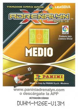 2015-16 Panini Adrenalyn XL Liga BBVA #80 Pablo Hernández Back