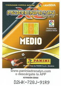 2015-16 Panini Adrenalyn XL Liga BBVA #427 Javi Fuego / André Gomes Back