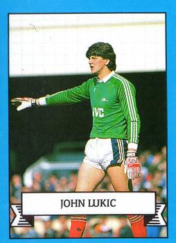 1990 Merlin Team 90 #7 John Lukic Front
