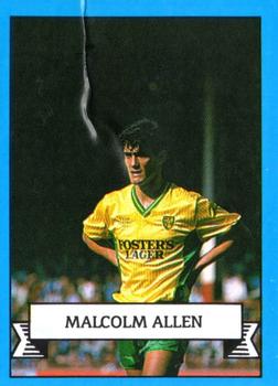 1990 Merlin Team 90 #198 Malcolm Allen Front